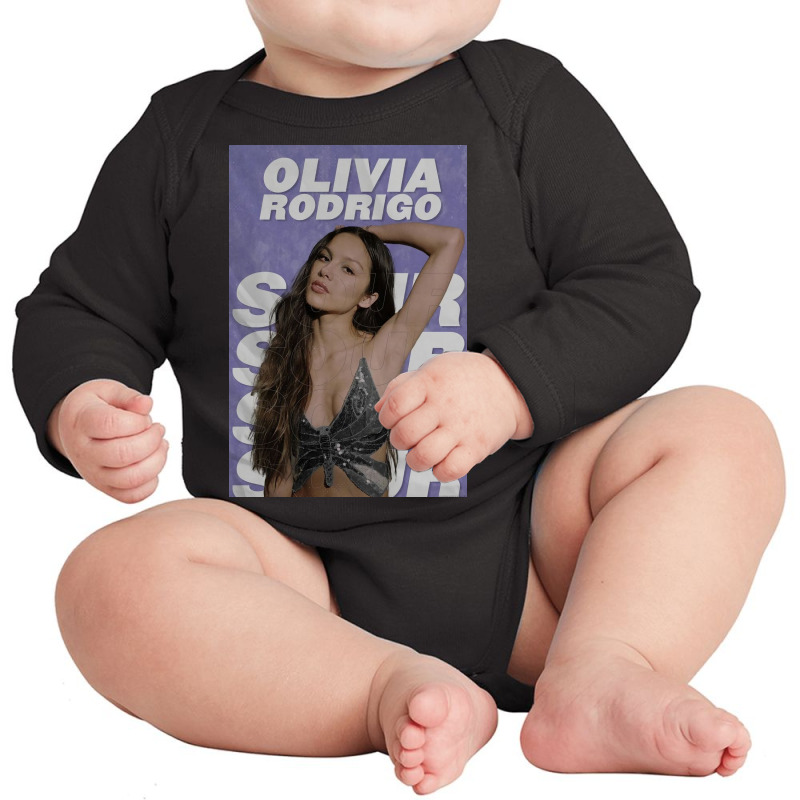 High Olivia Rodrigo Sour Purple Long Sleeve Baby Bodysuit | Artistshot