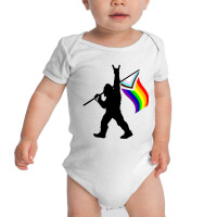 Bigfoot Rock On Lgbtq Progressive Baby Bodysuit | Artistshot