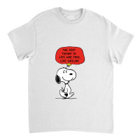 Peanuts Best Things In Life Are Free Classic T-shirt | Artistshot