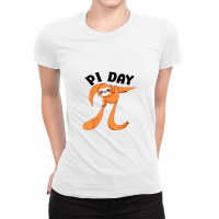 Panda Pi Day Ladies Fitted T-shirt | Artistshot