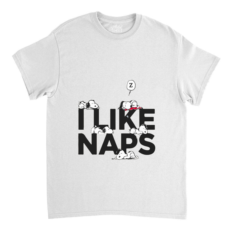 Peanuts I Like Naps Classic T-shirt | Artistshot