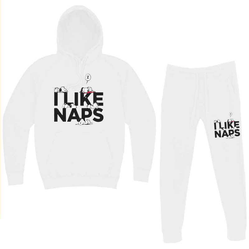 Peanuts I Like Naps Hoodie & Jogger Set | Artistshot