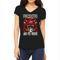 Firefighter Fireman S Asterisk 106 Firefighting Women's V-neck T-shirt | Artistshot