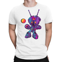 Cute Futuristic Gradient Robot Character Tank Top T-shirt | Artistshot