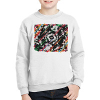 Cowhide And Serape Background Youth Sweatshirt | Artistshot