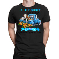 Cow Mooey Life Is Short Take The Trip Buy The Cow Eat The Cake 99 Cows T-shirt | Artistshot