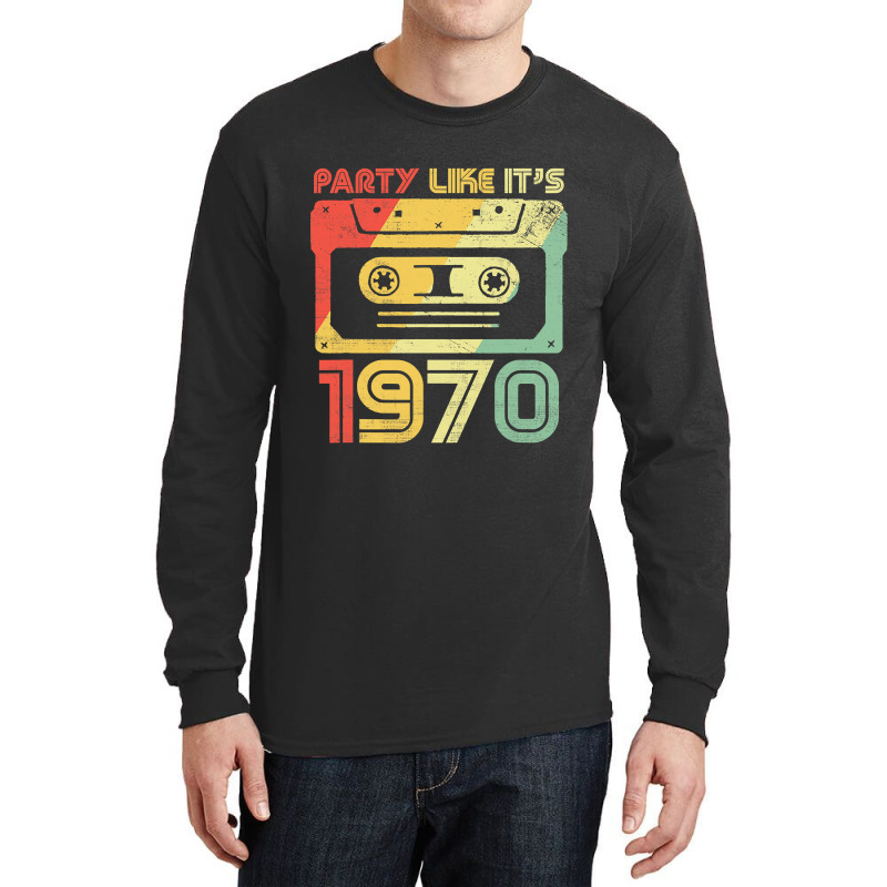 Party Like It's 1970 Retro 70s Party Outfit Costume Tee T Shirt Long Sleeve Shirts | Artistshot