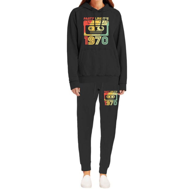 Party Like It's 1970 Retro 70s Party Outfit Costume Tee T Shirt Hoodie & Jogger Set | Artistshot