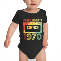 Party Like It's 1970 Retro 70s Party Outfit Costume Tee T Shirt Baby Bodysuit | Artistshot