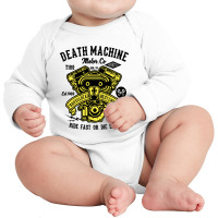 Death Machine Long Sleeve Baby Bodysuit | Artistshot