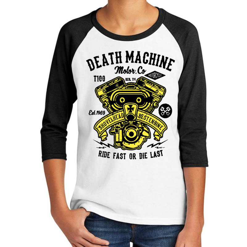 Death Machine Youth 3/4 Sleeve by patric9909 | Artistshot