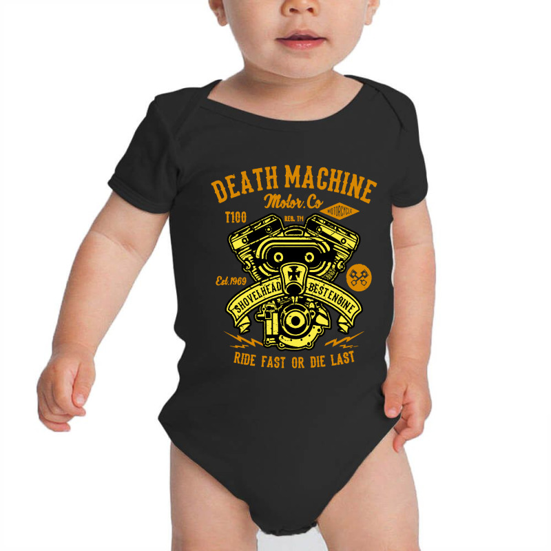 Death Machine Baby Bodysuit by patric9909 | Artistshot