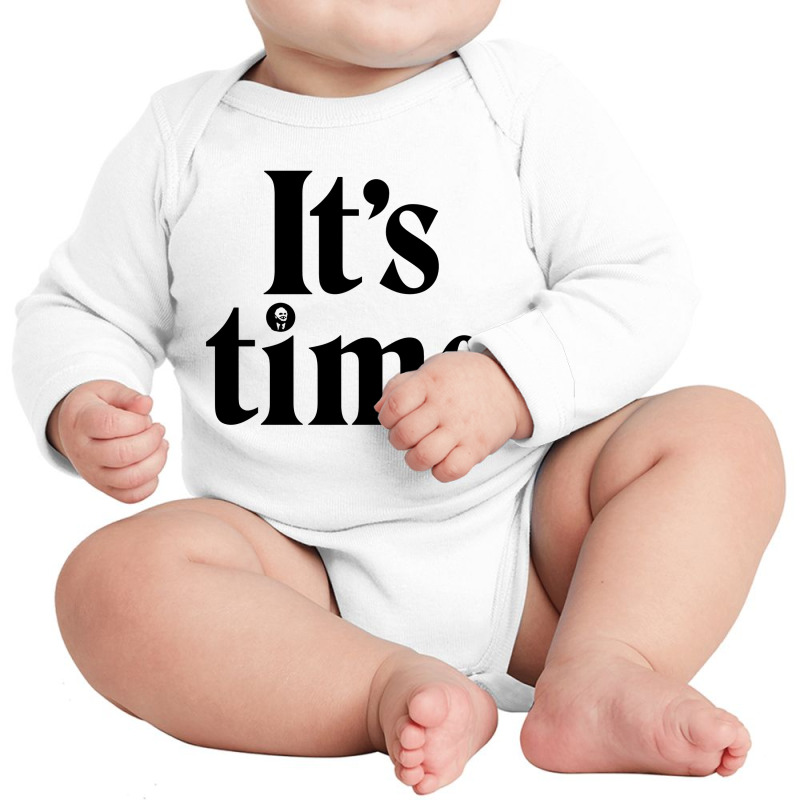 It's Time   Gough Whitlam Long Sleeve Baby Bodysuit by asbakku | Artistshot