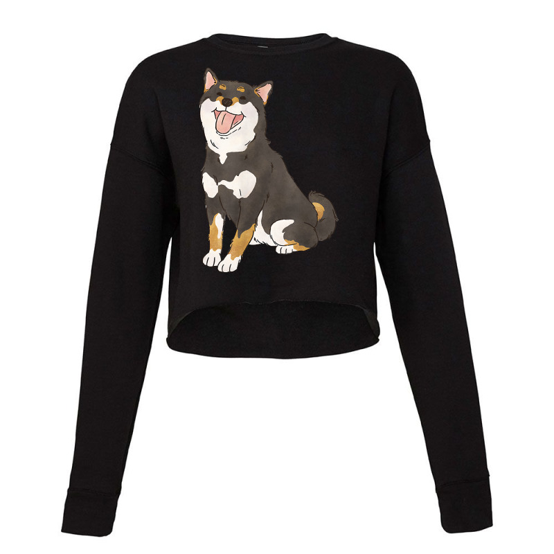 Black And Tan Shiba Lovers Shiba Inu Dog Mom T Shirt Cropped Sweater by abdurrehmancappucci | Artistshot