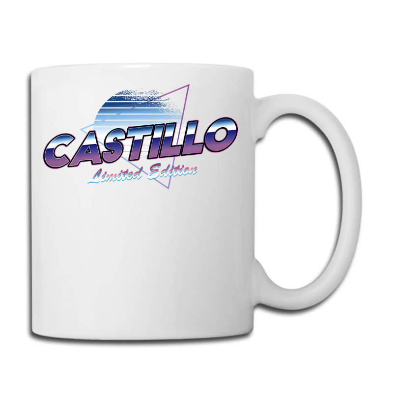 Castillo Name Shirt Aesthetic Vaporwave 80s 90s Surname T Shirt Coffee Mug | Artistshot