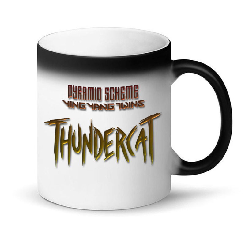 Pyramid Scheme & Ying Yang Twins – Thundercat Magic Mug | Artistshot