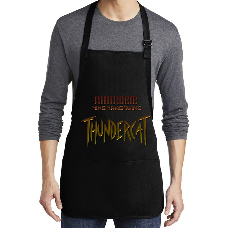 Pyramid Scheme & Ying Yang Twins – Thundercat Medium-length Apron | Artistshot