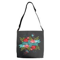 Happy Mother Adjustable Strap Totes | Artistshot