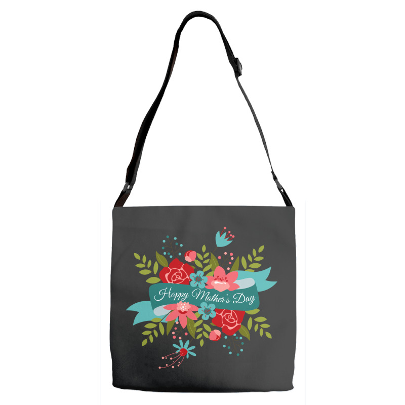 Happy Mother Adjustable Strap Totes | Artistshot