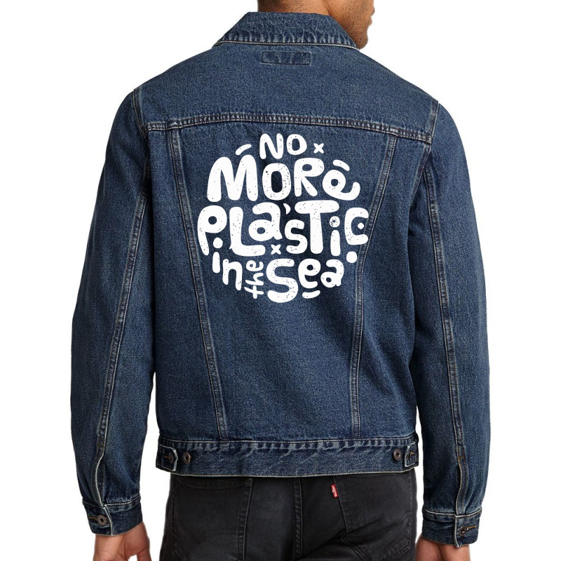 Environmental Message Men Denim Jacket by treeyaesu | Artistshot