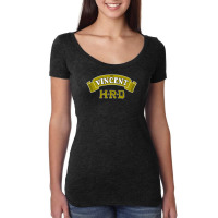 Vincent Hrd Style Motorcycle Women's Triblend Scoop T-shirt | Artistshot