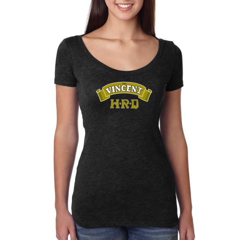 Vincent Hrd Style Motorcycle Women's Triblend Scoop T-shirt by irvandwi2 | Artistshot