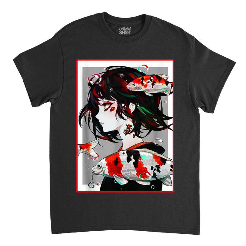 Anime Girl Japanese Aesthetic Anime Otaku Classic T-shirt | Artistshot