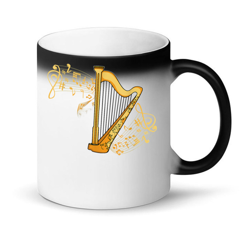 Harp Player Girls Harpist Women Men Music Harp T Shirt Magic Mug | Artistshot