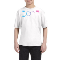 Dopamine Molecule Happiness   Biologist Tank Top Youth Tee | Artistshot