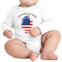 Unmask Our Kids Long Sleeve Baby Bodysuit | Artistshot