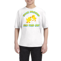 Duck Around And Find Out Funny Sarcastic Jokes Tank Top Youth Tee | Artistshot