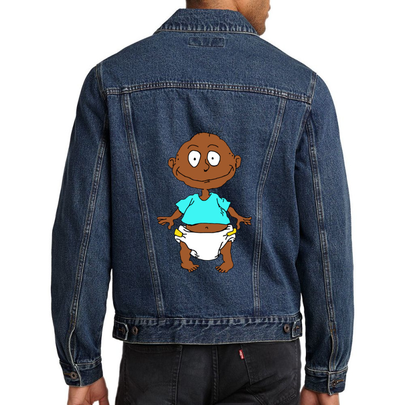 Tommy Pickles African American Rugrat Men Denim Jacket by bonekaduduk | Artistshot