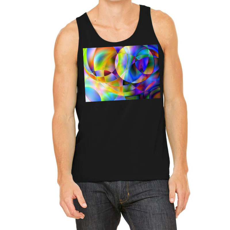 Multicolor Gradient Background For Cover Template, Blurred, Etc Tank Top by argo | Artistshot