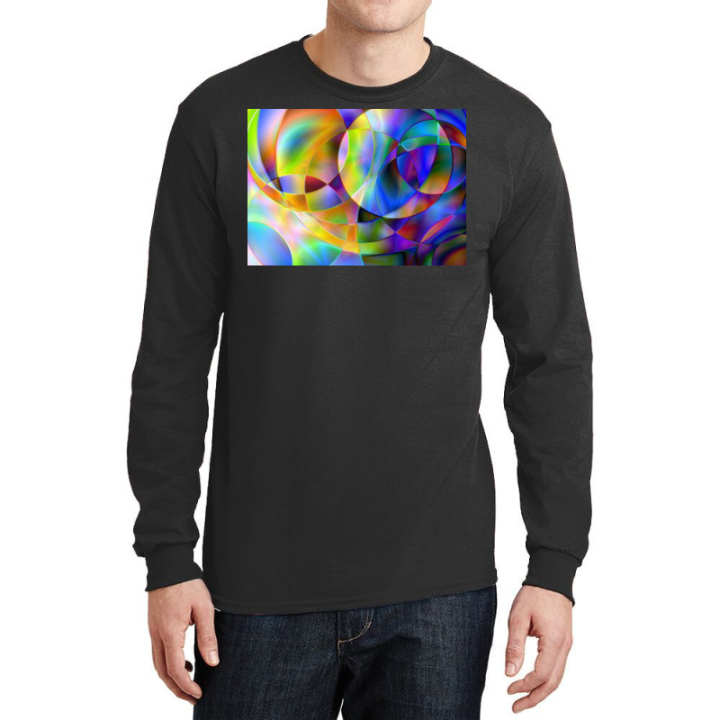 Multicolor Gradient Background For Cover Template, Blurred, Etc Long Sleeve Shirts by argo | Artistshot