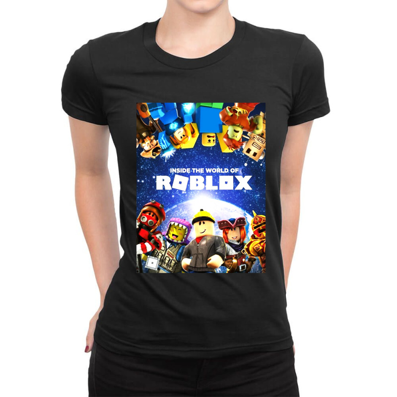 Inside The World Of Games Ladies Fitted T-Shirt by Juice Tees | Artistshot