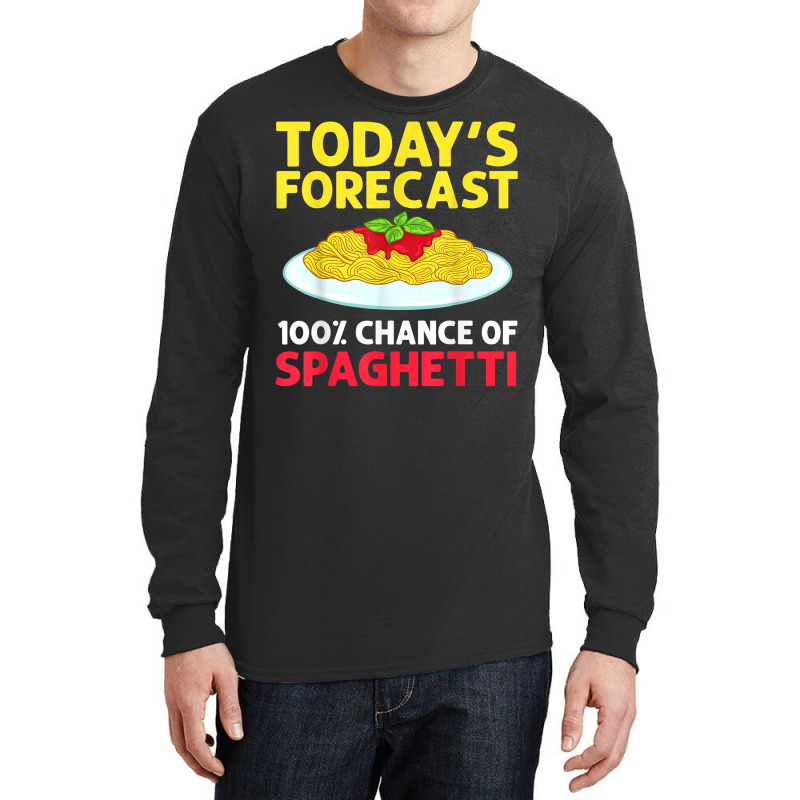 Spaghetti Pasta Noodles Sauce Recipes Italian Meatballs T Shirt Long Sleeve Shirts by belewomritans | Artistshot