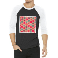 Cherry Collection Black And Red 3/4 Sleeve Shirt | Artistshot