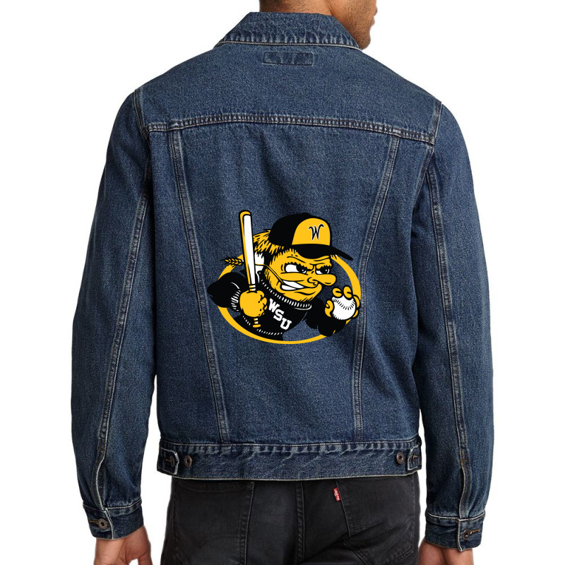 Wichita State Shockers Men Denim Jacket by Brent calvin | Artistshot