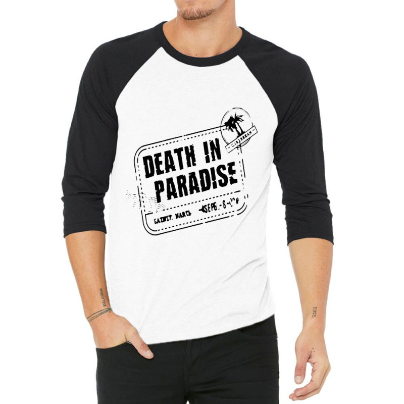 Death In Paradise 3/4 Sleeve Shirt by afganfahreza | Artistshot