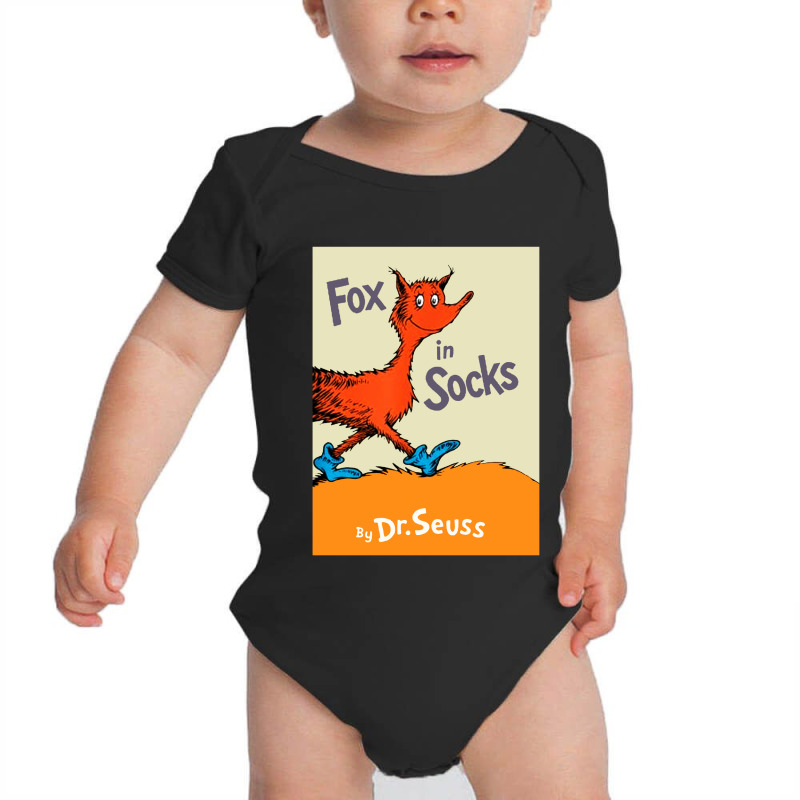 Dr. Seuss  In Socks Book Cover Baby Bodysuit by LemonTees | Artistshot