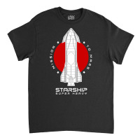 Starship Sn15 Mission To Mars Space Rocket X Raptor Launch Pullover Ho Classic T-shirt | Artistshot