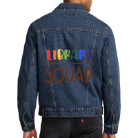 Library Squad For Light Men Denim Jacket | Artistshot