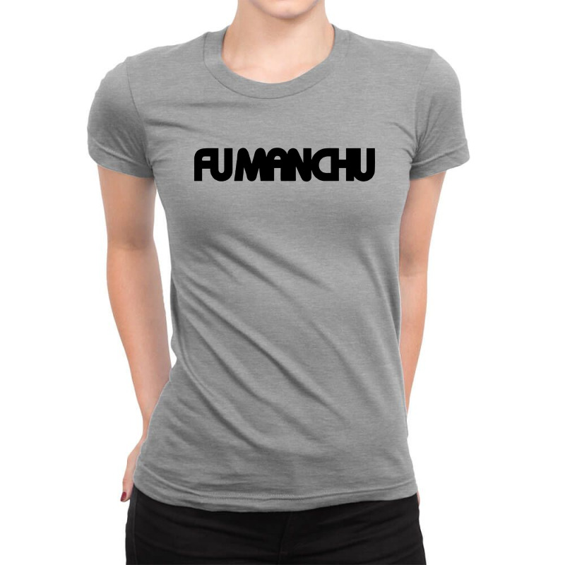 Fu Manchu Ladies Fitted T-Shirt by LemonTees | Artistshot