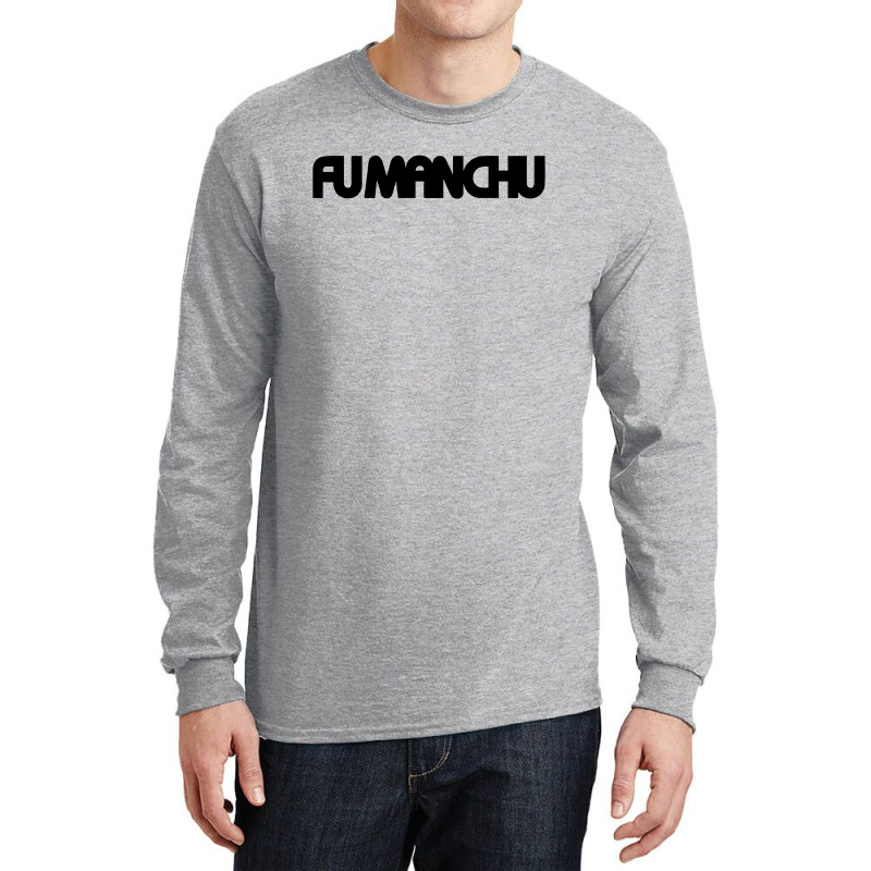 Fu Manchu Long Sleeve Shirts by LemonTees | Artistshot