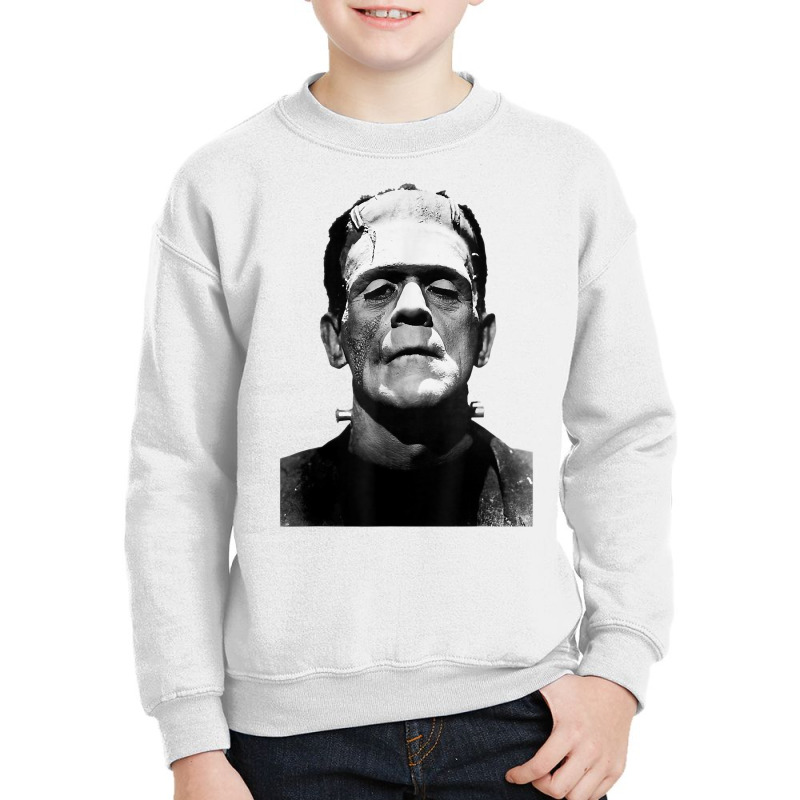 Classic Halloween Monster Horror Movie Frankenstein Monster T Shirt Youth Sweatshirt by caroldian | Artistshot