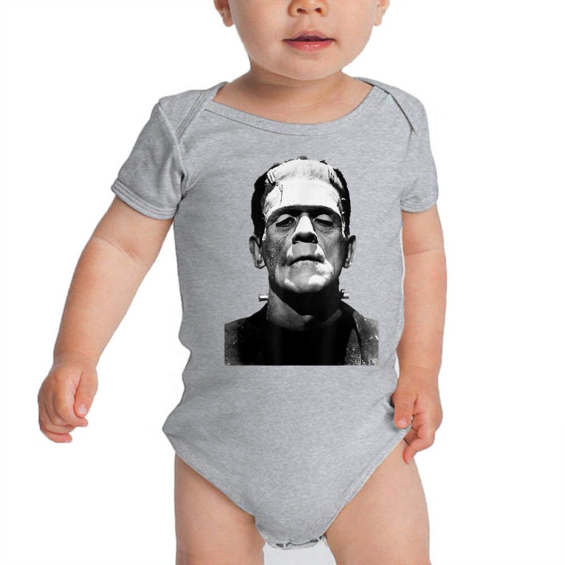 Classic Halloween Monster Horror Movie Frankenstein Monster T Shirt Baby Bodysuit by caroldian | Artistshot