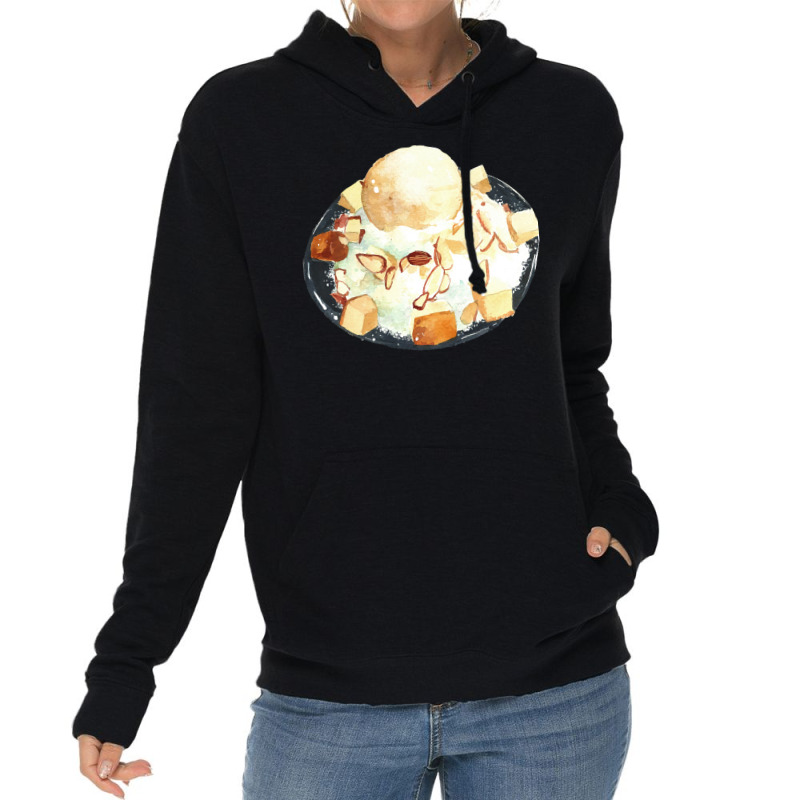 Korean Shaved Ice Bingsu T  Shirt Korean Almond Vanilla Bingsu Ice Cre Lightweight Hoodie by salesmanhuh | Artistshot