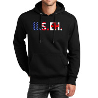 Useh American Flag Canadian Flag Unisex Hoodie | Artistshot