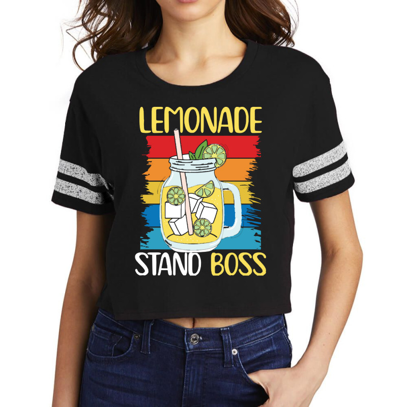 Lemonade Lover T  Shirt Lemonade Stand Boss T  Shirt Scorecard Crop Tee by salesmanhuh | Artistshot