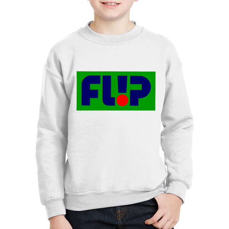 Flip Green Youth Sweatshirt | Artistshot